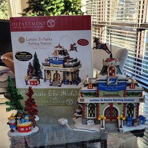 Department 56 Letters To Santa Sorting Station - Please Read Comments